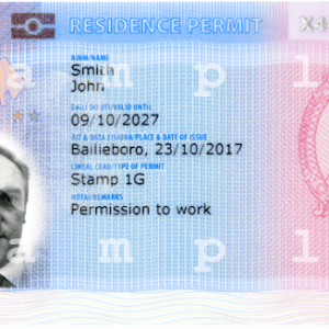 kupi lažni dozvolu boravka online